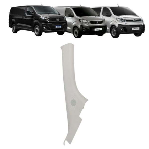 Acabamento Coluna Direita Parabrisa Expert / Jumpy / Scudo 2018 A 2024