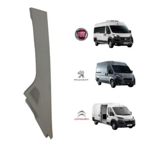 Acabamento Coluna Esquerda do Parabrisa Ducato 2023… Boxer / Jumper 2018 A 2025