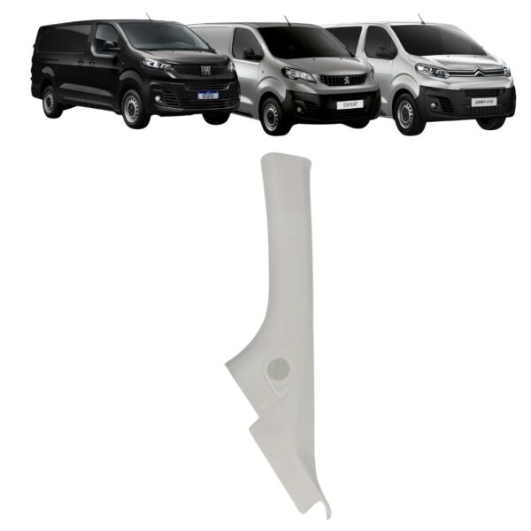 Acabamento Coluna Esquerda Parabrisa Expert / Jumpy / Scudo 2018 A 2024