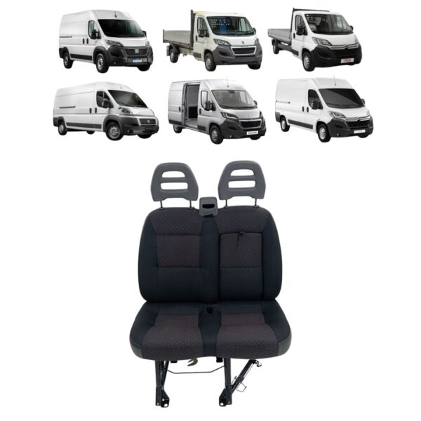 Banco Dianteiro Direito C/Porta Copo Ducato / Boxer / Jumper  2018 A 2024