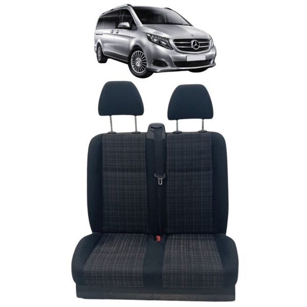 Banco Dianteiro Direito Tecido Mercedes-Benz Vito 2015 A 2020