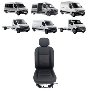 Banco Dianteiro Esquerdo Renault Master 2014 A 2025 *Couro*