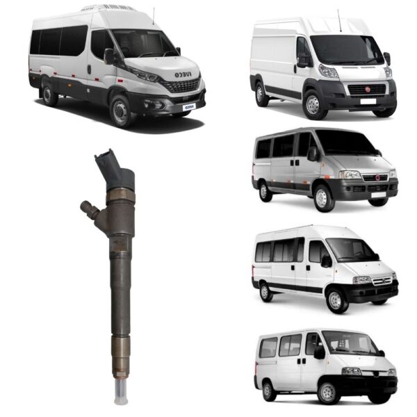 Bico Injetor Ducato / Boxer / Jumper 2.3 2013 A 2022 / Iveco Daily 3.0 2020 A 2024