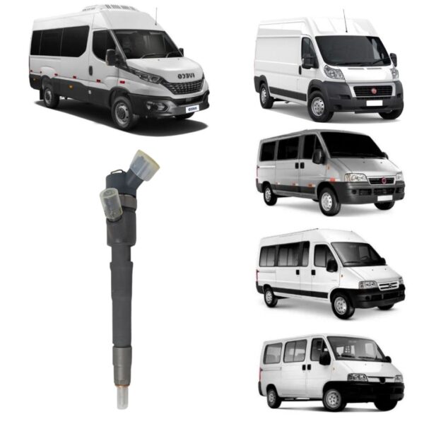 Bico Injetor Ducato / Boxer / Jumper 2.3 2013 A 2022 / Iveco Daily 3.0 2020 A 2024