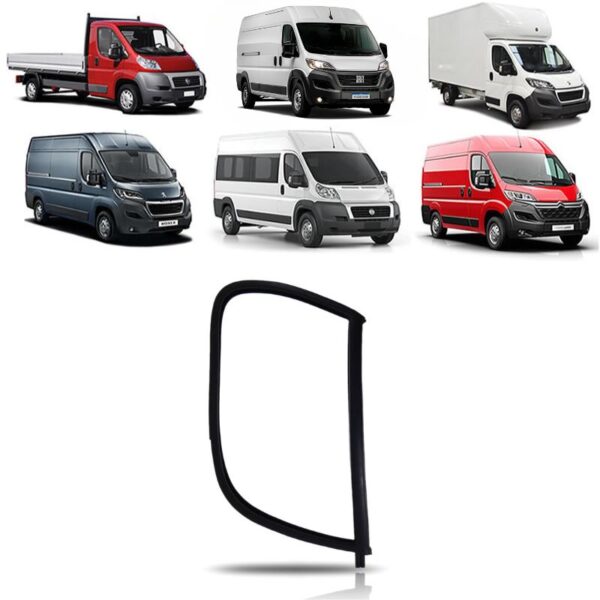 Borracha Canaleta Vidro Porta Dianteira Direita Ducato / Boxer / Jumper 2018 A 2024