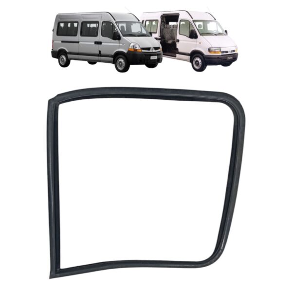 Borracha Vidro Dianteiro Esquerdo Renault Master 2002 A 2013