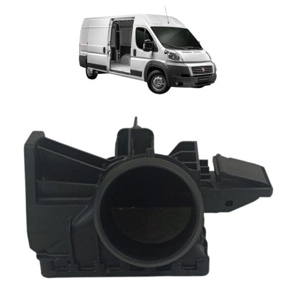 Caixa Lateral Esquerda Radiador Intercooler Ducato 2.3 2018 A 2022