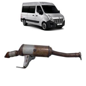 Catalisador Para 2 Sensores Renault Master 2.3 2014 A 2022