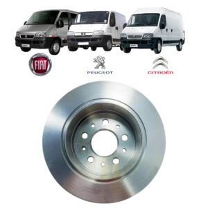 Disco De Freio Traseiro Aro 15 Ducato / Boxer Jumper 2006 A 2017 Original