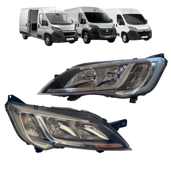 Farol do Lado Esquerdo ou Direito Ducato 2023 A 2024 / Boxer / Jumper 2018 A 2024 Original
