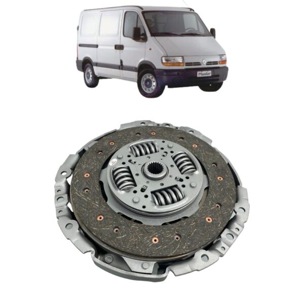 Kit Embreagem Renault Master 2.5 2002 A 2005 Volante Rigido