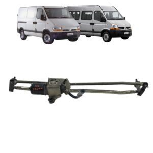 Motor Limpador Parabrisa C/Mecanismo Renault Master 2002 A 2013