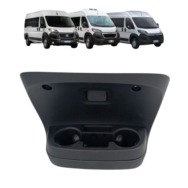 Porta Copos Central Painel Fiat Ducato 2023 A 2024 Boxer / Jumper 2018 A 2024 1317808070