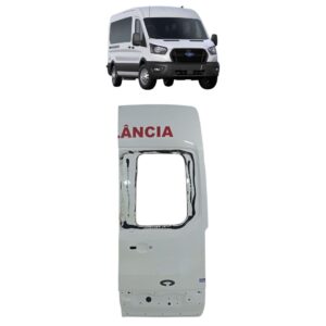 Porta Traseira Direita Ford Transit 2022 A 2024 Passageiro Teto Alto