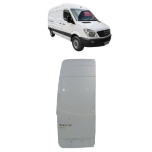 Porta Traseira Esquerda Mercedes-Benz Sprinter Teto Alto Furgao 2013 A 2018