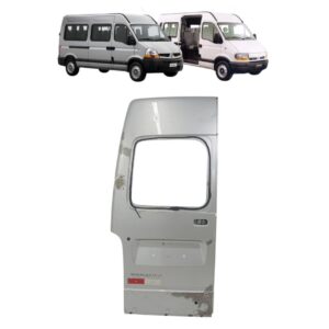 Porta Traseira Esquerda Renault Master 2002 A 2013 *Avaria* Teto Alto Passageiro
