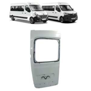 Porta Traseira Esquerda Renault Master 2014 A 2024 Teto Baixo Passageiro
