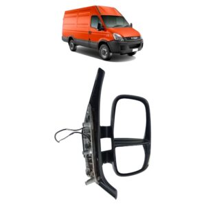 Retrovisor Eletrico Direito Curto Iveco Daily 2008 A 2018
