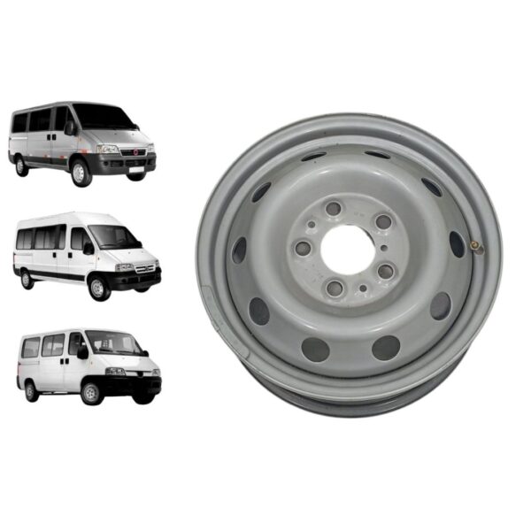 Roda Aro 16 Ducato / Boxer / Jumper 1997 A 2017
