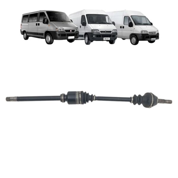 Semi Eixo Direito 28 / 41 Dentes Ducato / Boxer / Jumper 2006 A 2017 Aro 15 S/ Abs