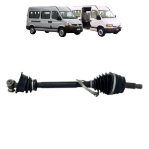 Semi Eixo Esquerdo 28 Dentes Renault Master 2005 A 2013 S/ Abs