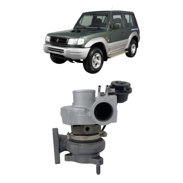 Turbina TD04 Hyundai Galloper 2.5 8v 1996 A 1998 Revisada